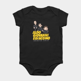 The Aldo, Giovanni e Giacomo Animated Series Baby Bodysuit